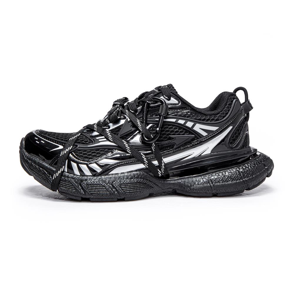 

PONGFINITY Низкие массивные кроссовки унисекс черные, цвет Black