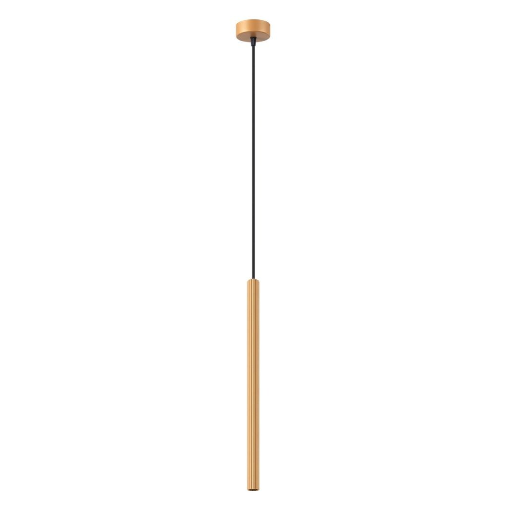 

Подвесной светильник ARCHE 1 Gold 1xG9 8W сталь 120x8x8см Sollux Lighting, золото