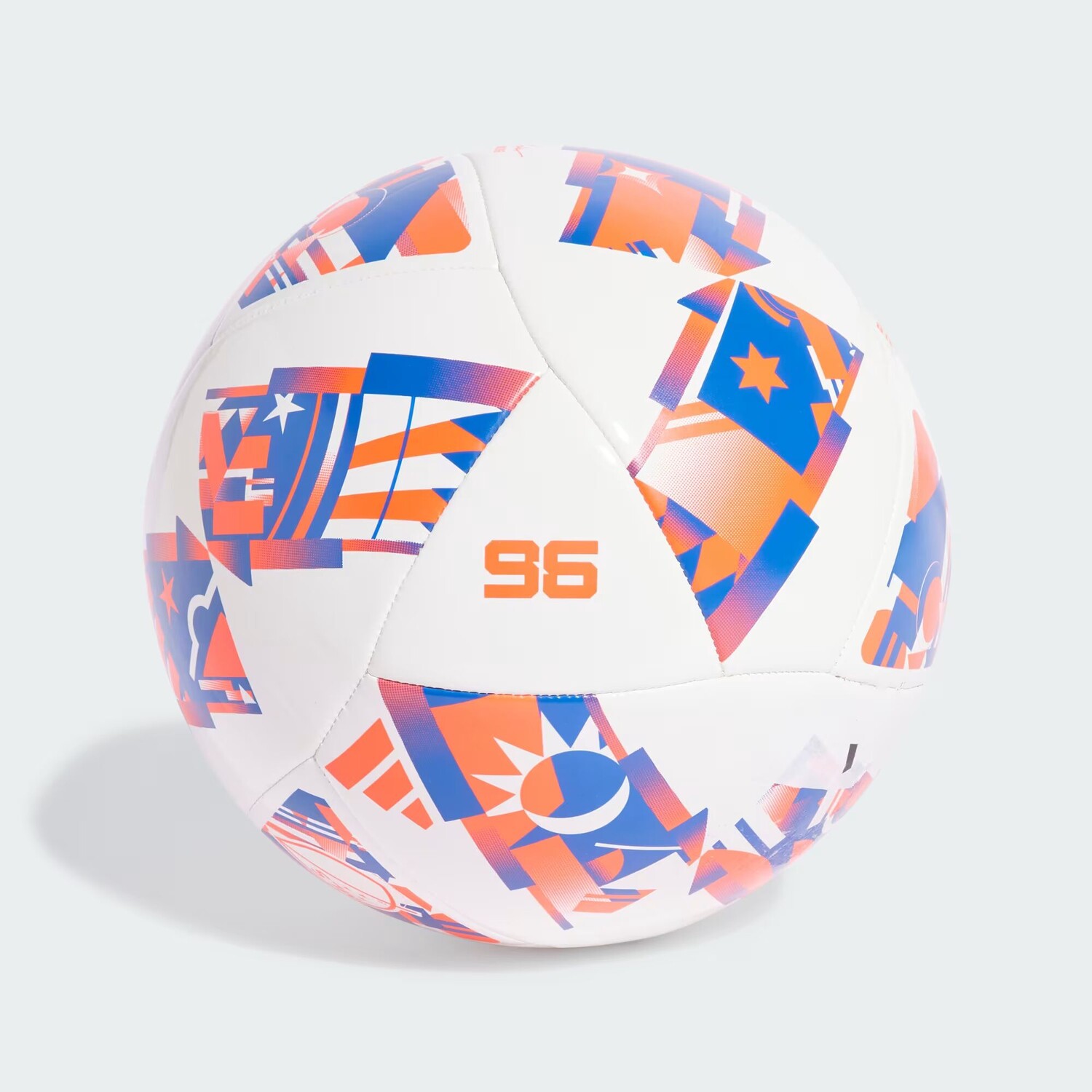 

Клубный мяч MLS 24 Adidas, цвет White/Solar Red/Glow Blue
