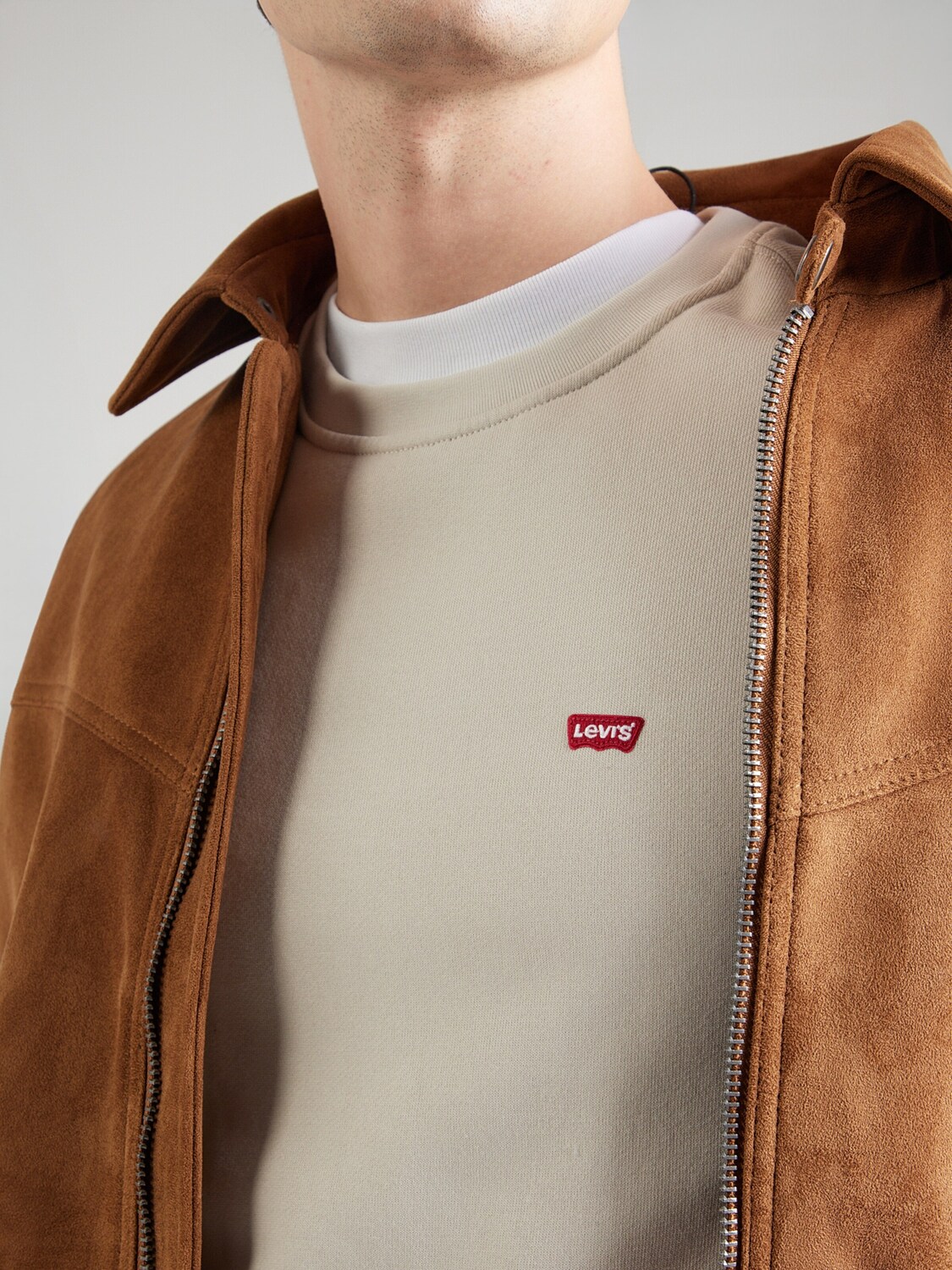 LEVI'S  Свитшот 'CORE NG' в цвете Off White — фото 2