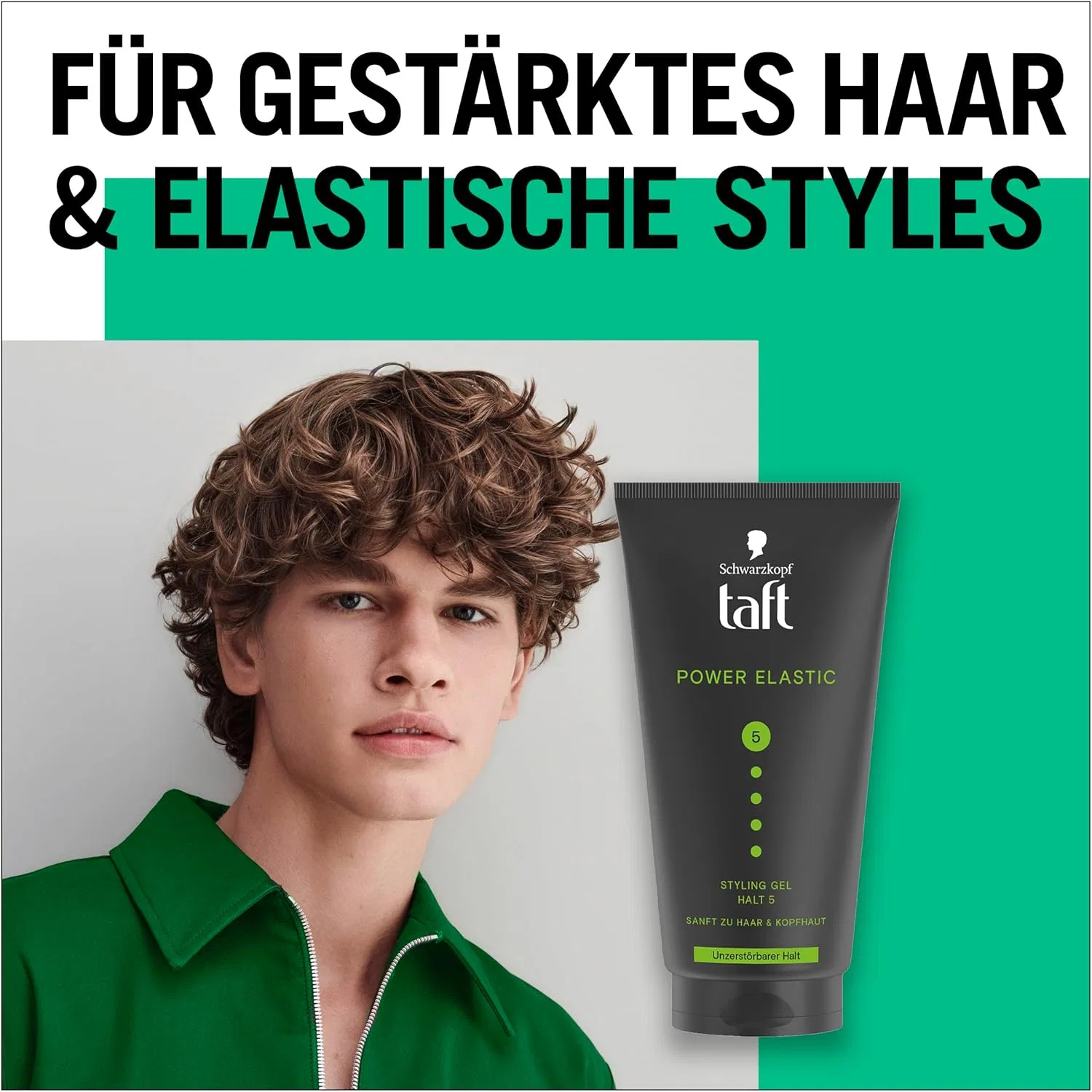 Гель для волос Schwarzkopf TAFT Power Elastic, 4 x 150 мл Taft — фото 4