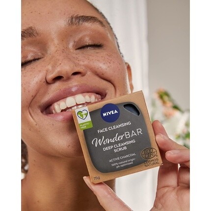 Крем для лица Nivea — Naturally Good Глубоко отшелушивающее очищающее средство для лица, 75 г — фото 3