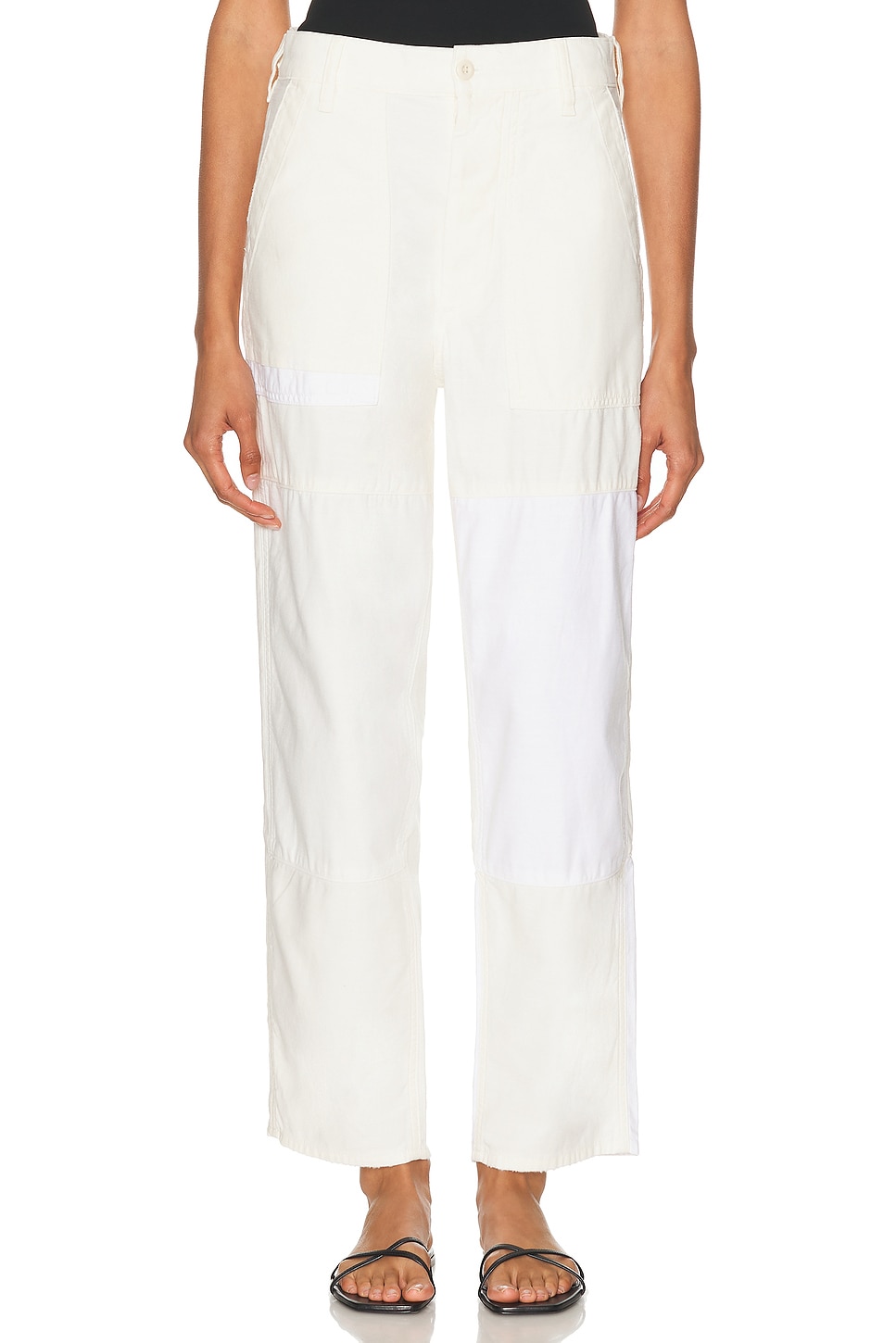 

Прямые брюки Polo Ralph Lauren, Ecru Multi