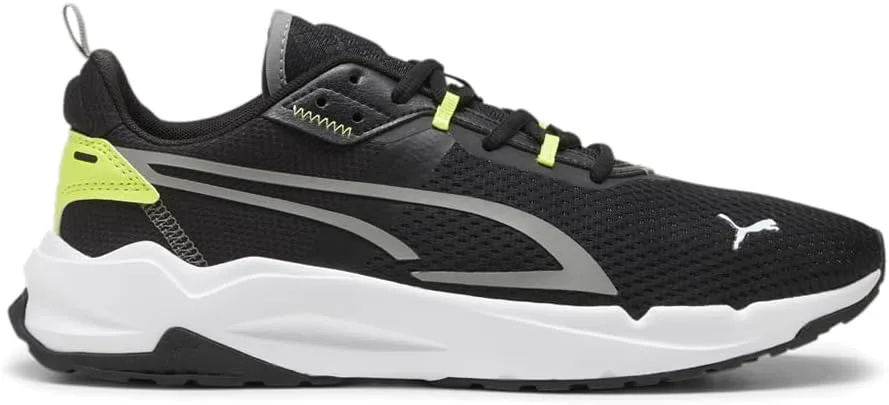 Мужские кроссовки PUMA Stride на шнуровке, повседневные - черные, черный — фото 2