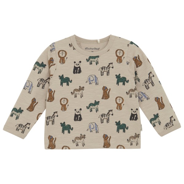 

Детская футболка l/s aop - длинный рукав Minymo, мультиколор