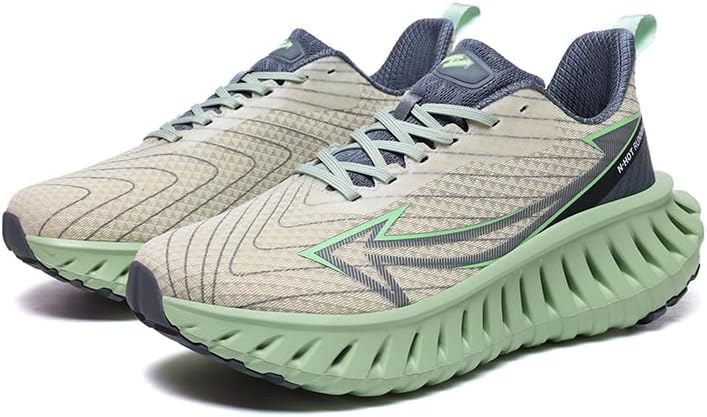 

Мужские беговые и прогулочные модные кроссовки, спортивные амортизирующие тренировочные кроссовки, белые с синими, серыми и фиолетовыми акцентами, дышащая сетка, амортизирующая подошва Generic