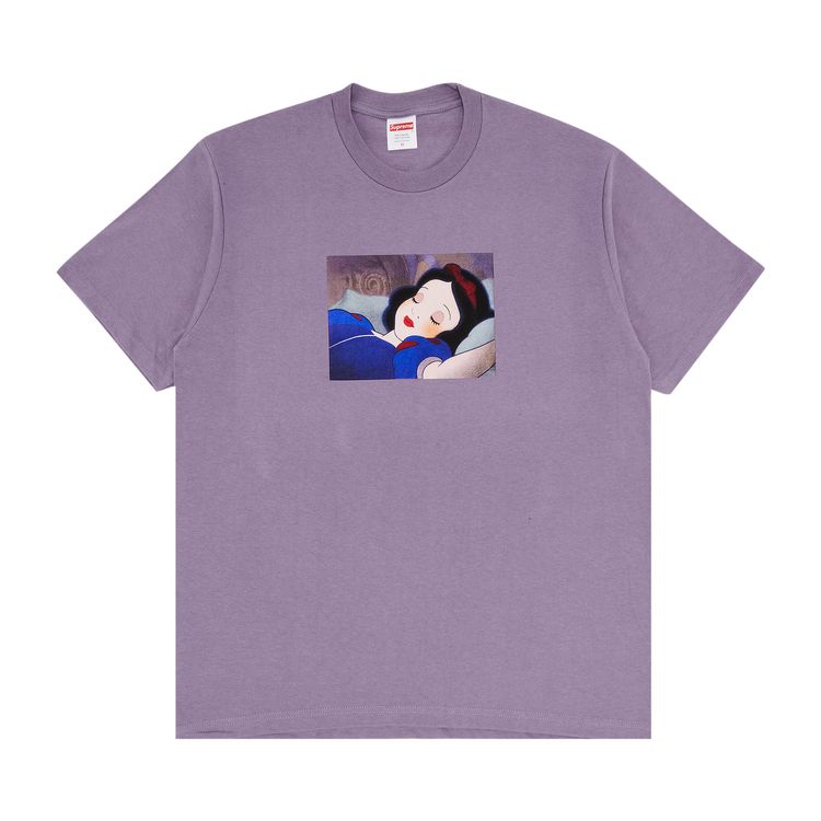 

Футболка Supreme Snow White Tee Dusty Purple, фиолетовый