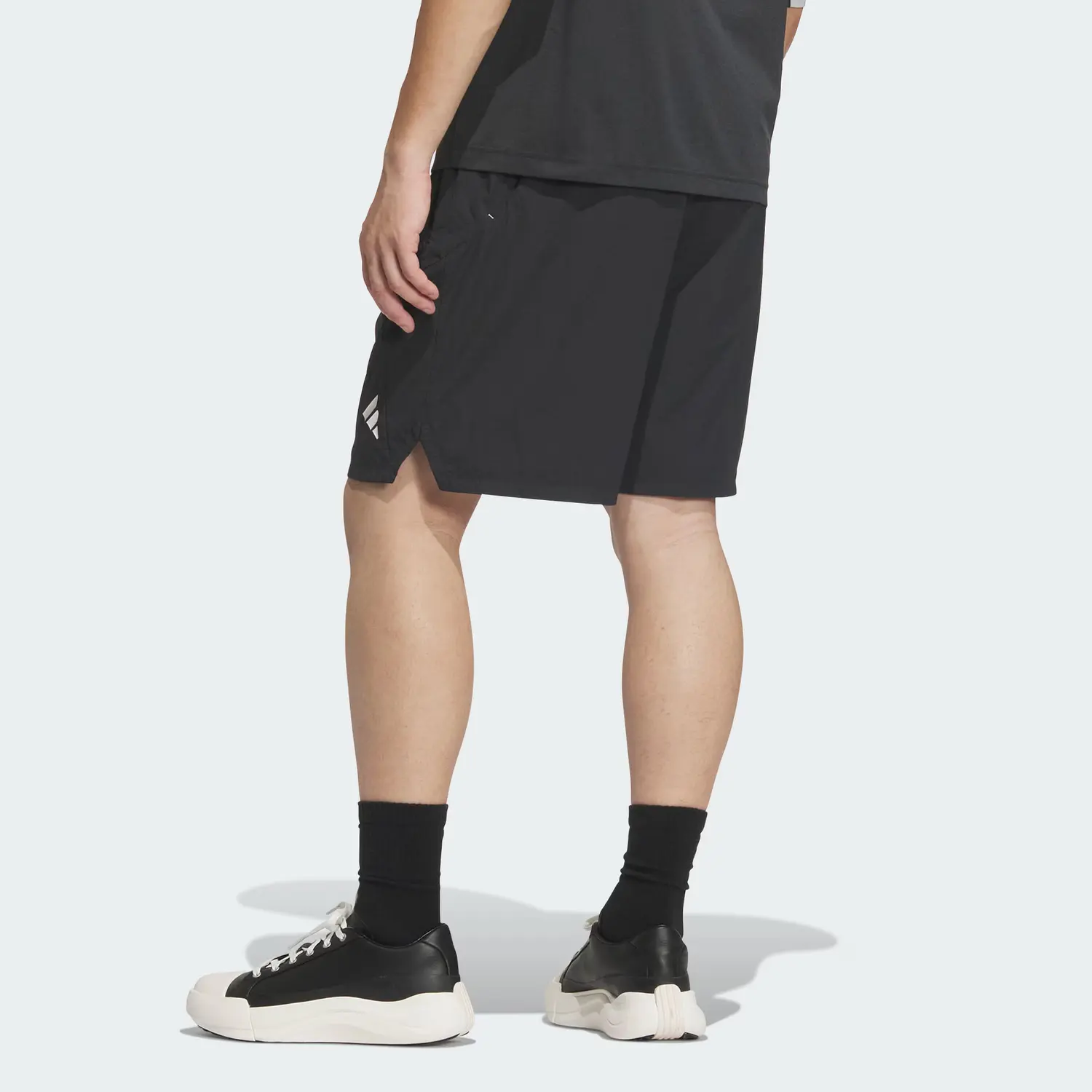 Adidas Повседневные шорты FOS мужские Carbon Black — фото 4