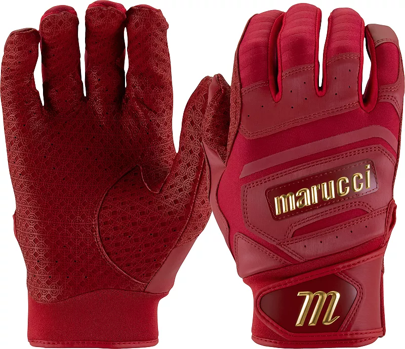

Перчатки для ватина Marucci Adult Pittards Reserve, белый/красный