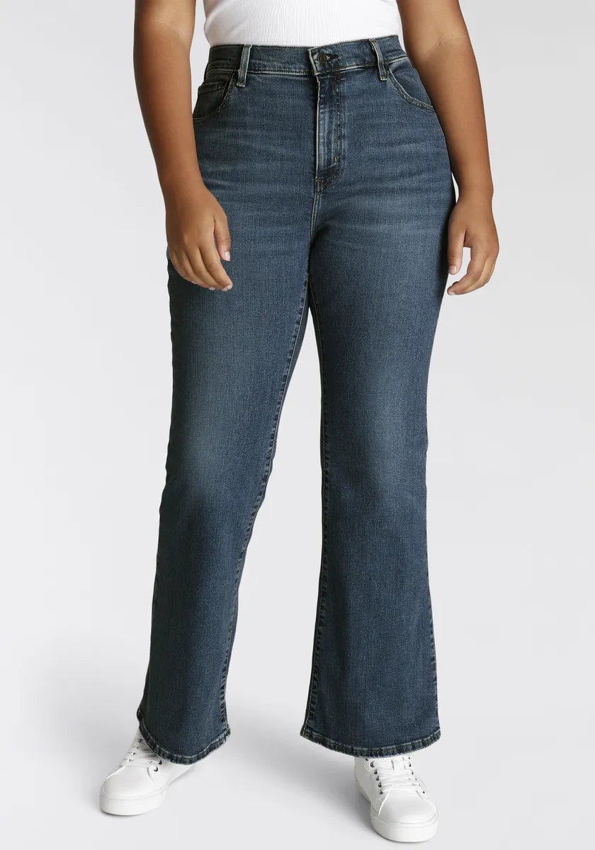 

Джинсы Levi's Plus "726 PL HR FLARE", цвет Blue Wave Mid