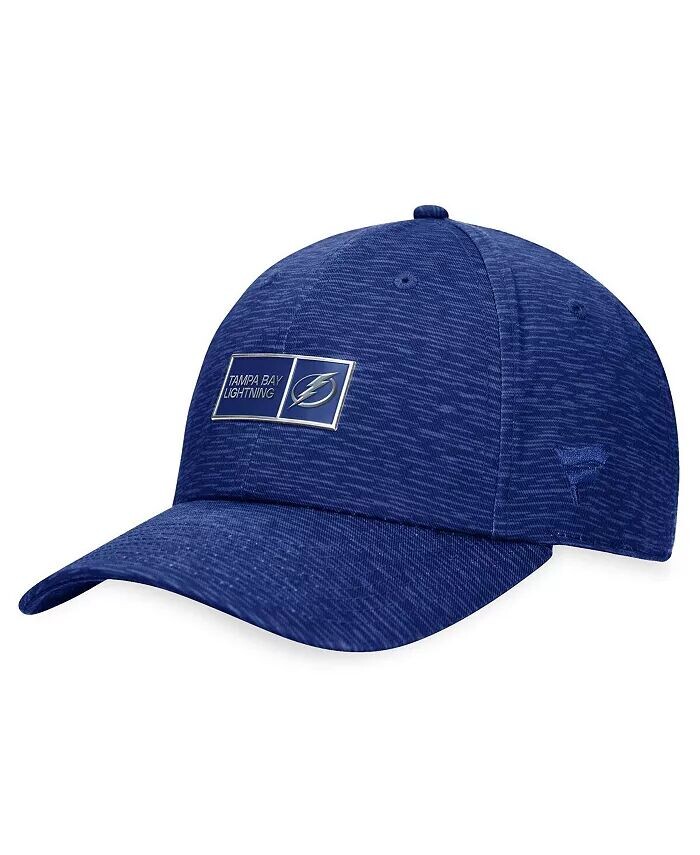 

Мужская синяя регулируемая кепка Tampa Bay Lightning Authentic Pro Road Fanatics, синий