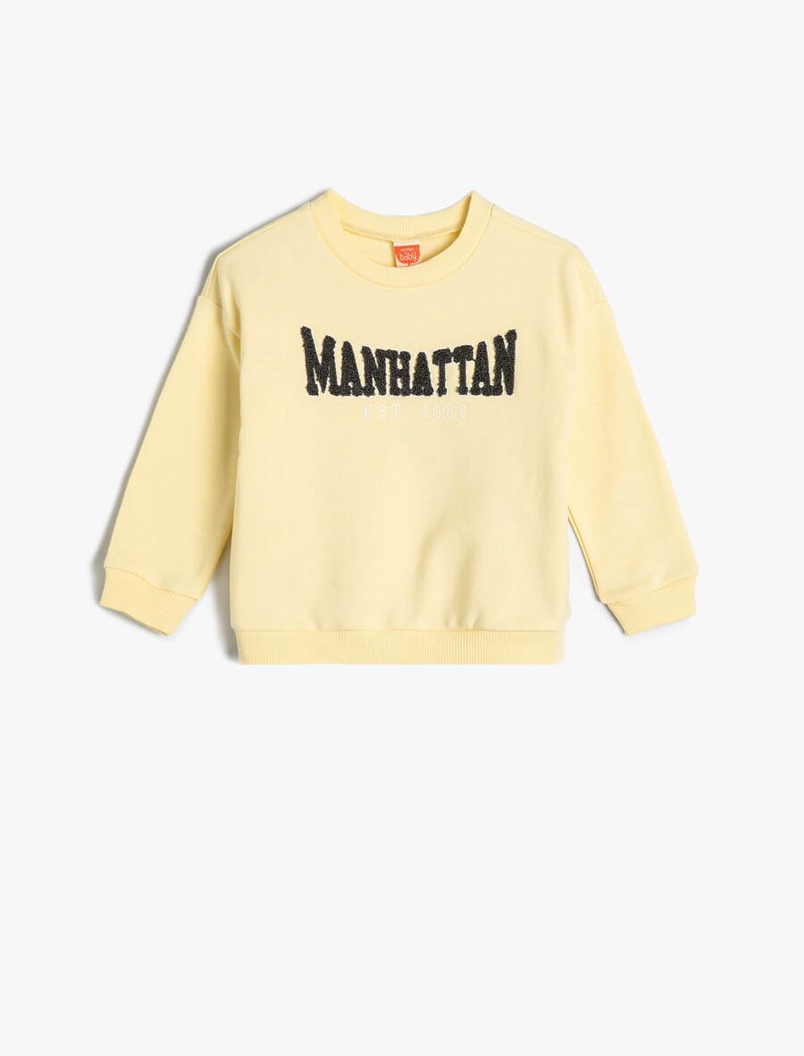 

Толстовка Koton, цвет Light yellow