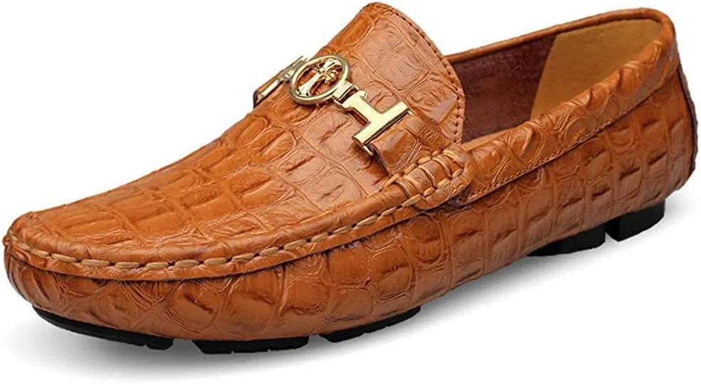 Мужские лоферы Asifn Leather, коричневый