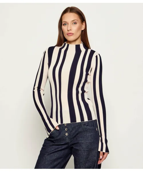

Полуводолазка Slim fit Patrizia Pepe, мультиколор