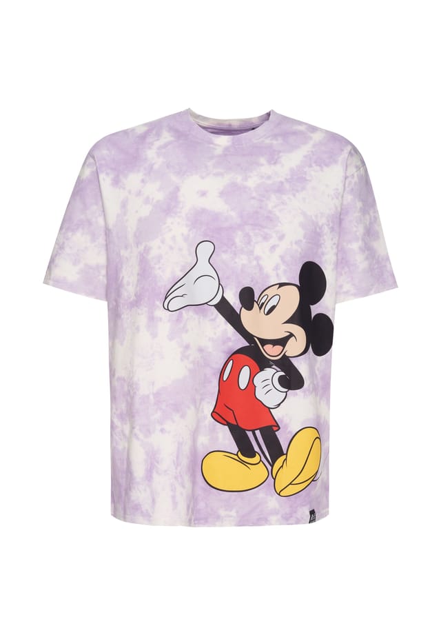 

Футболка Disney Hand Up Mickey в классическом дизайне Re:Covered, фиолетовый