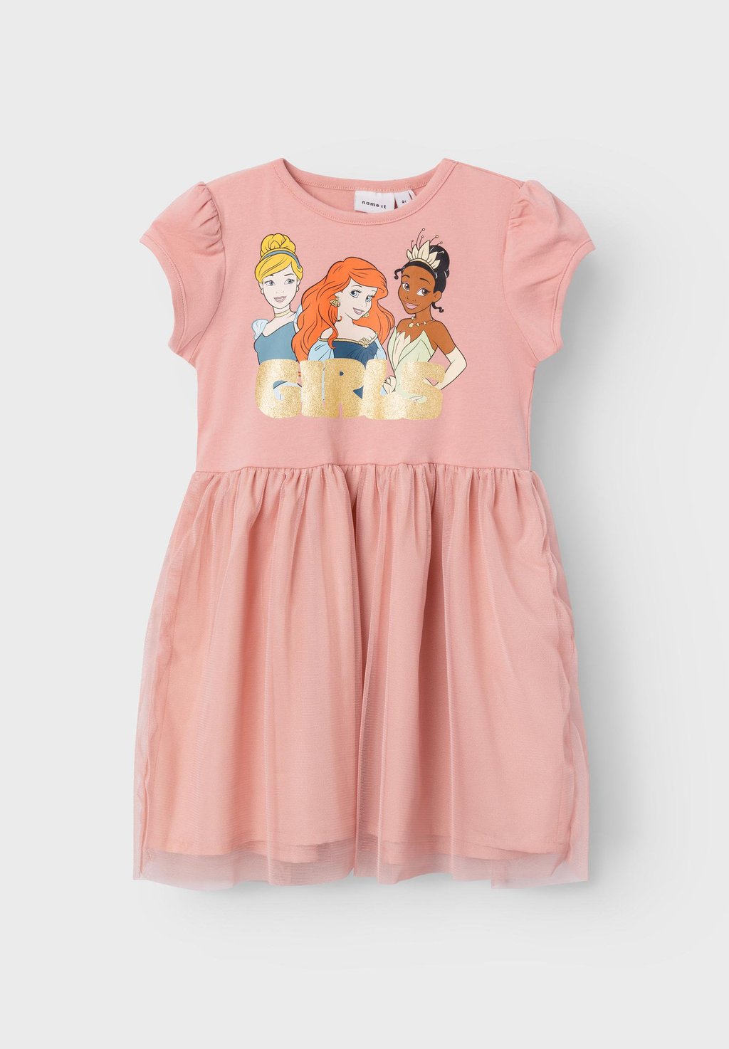 

Платье из джерси Nmfmosa Disney Princess Dress Name it, цвет rose tan