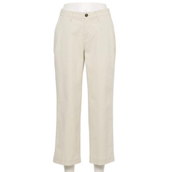 

Женские укороченные чиносы Sonoma Goods For Life, цвет lanie beige