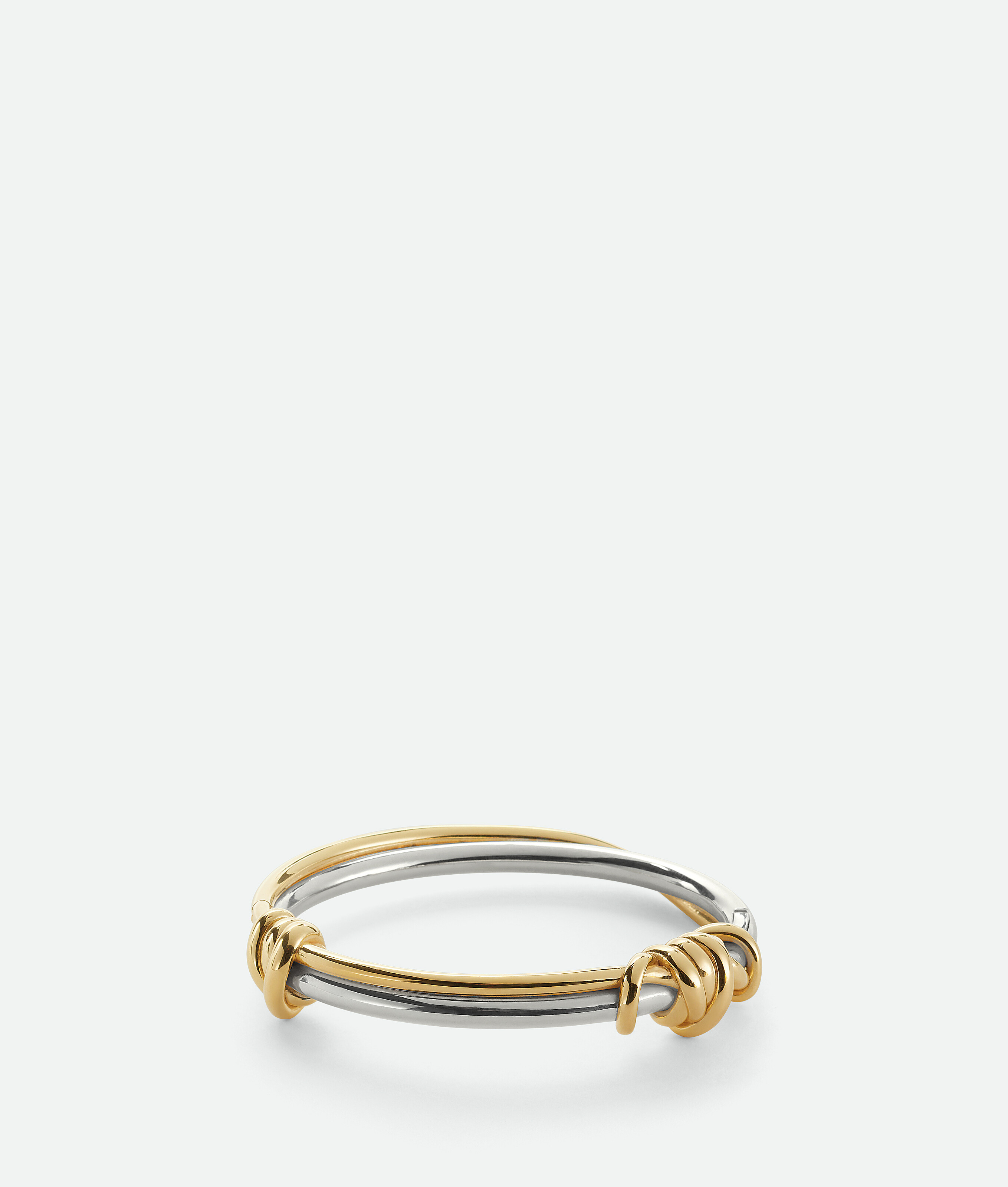 

Knot bracelet BOTTEGA VENETA, серебряный/желтое золото