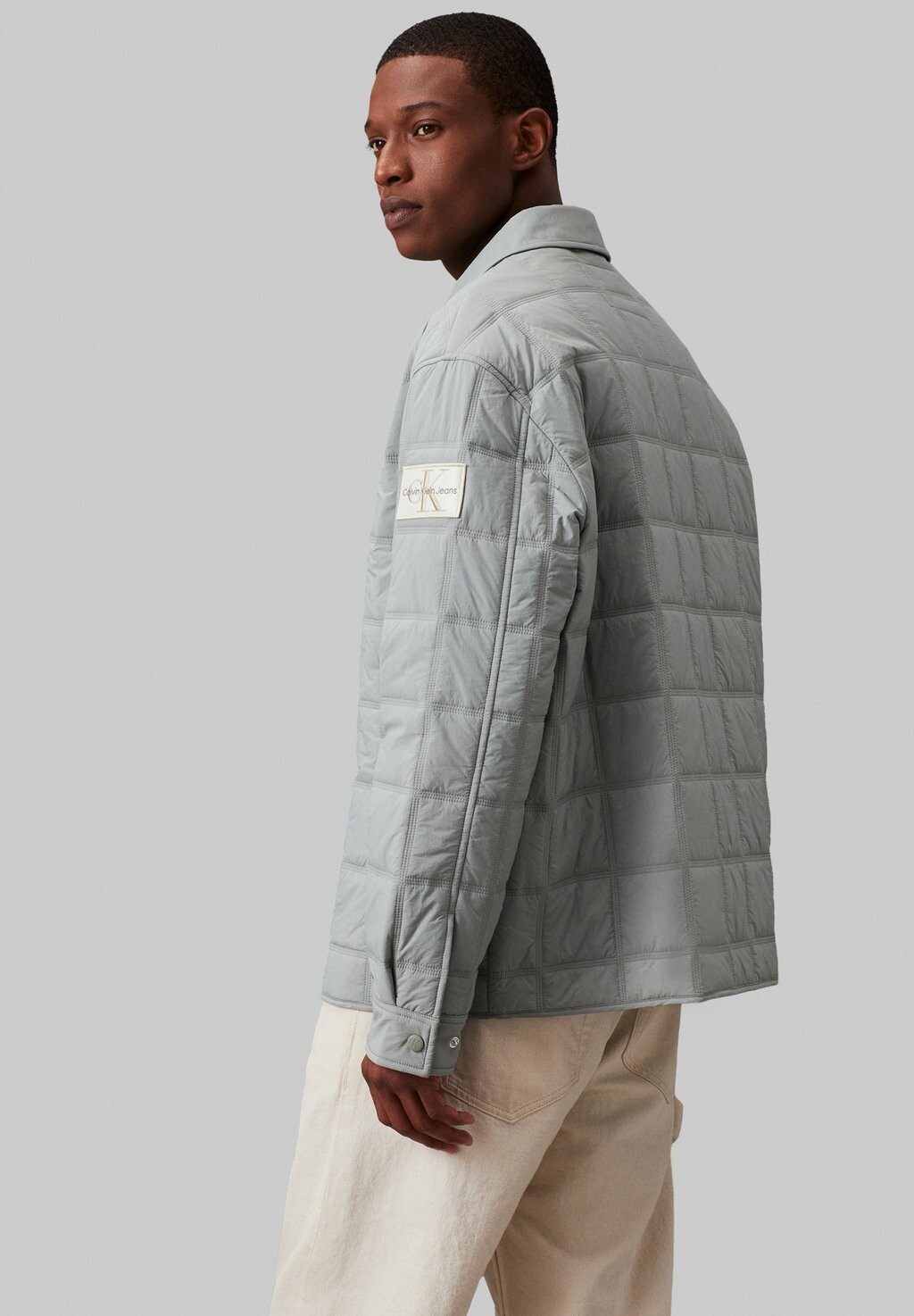 

Легкая куртка QUILTED Calvin Klein Jeans, серый
