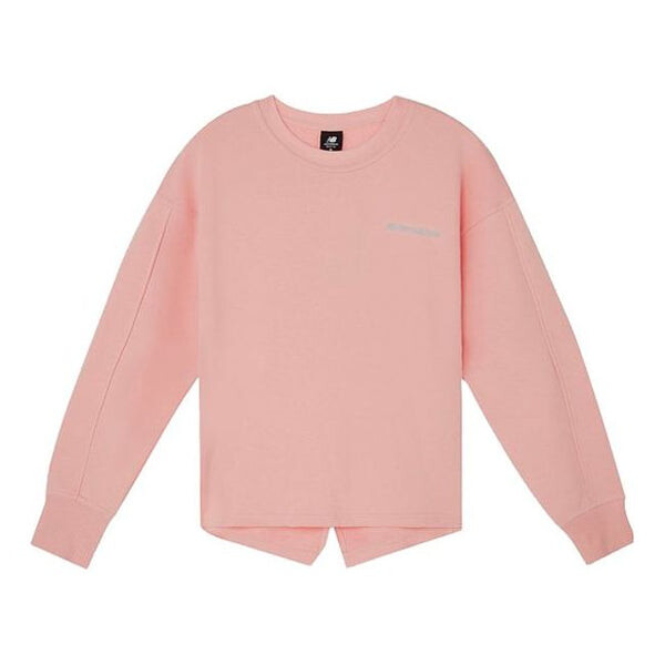

Толстовка New Balance Back Forked Design Minimalistic Pullover Pink, розовый