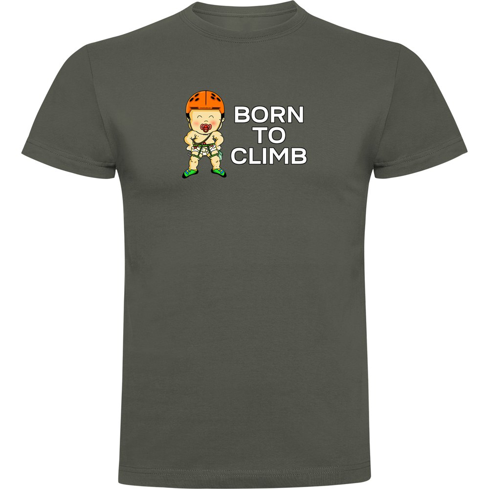 

Футболка Kruskis Born To Climb, зеленый