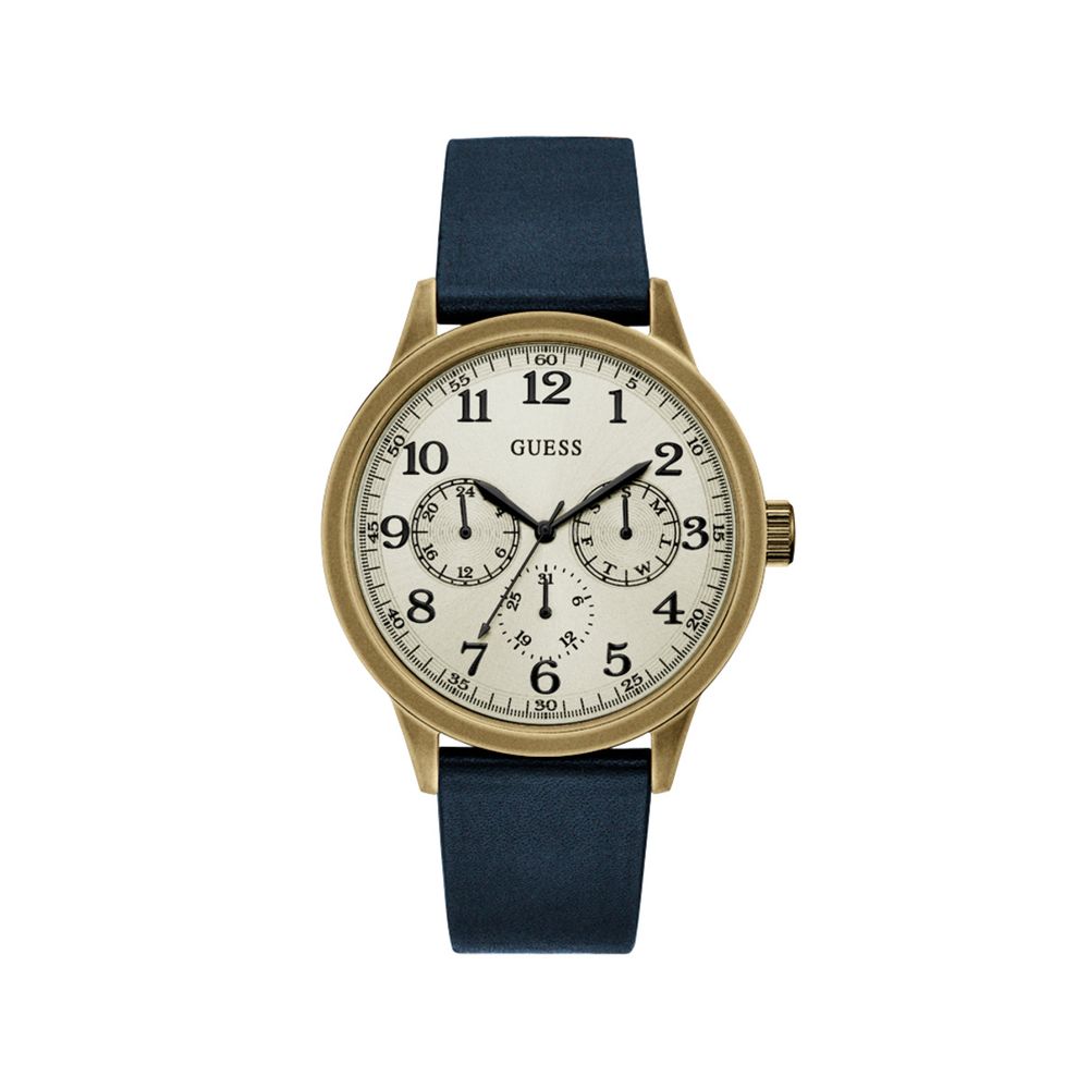 

Часы из синей кожи Guess