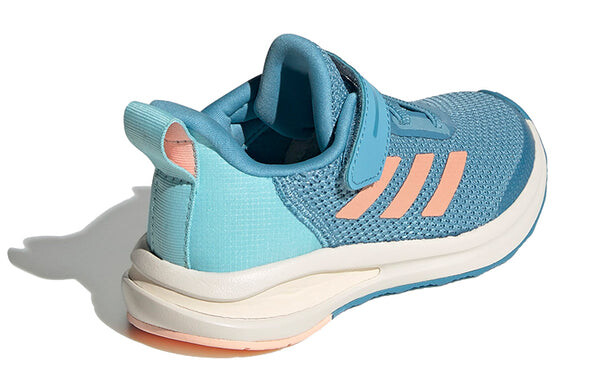Кроссовки fortarun k розовые Adidas, синий — фото 4