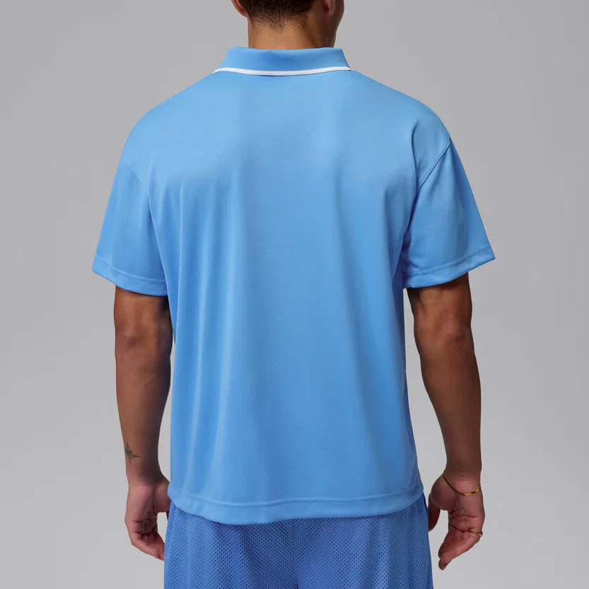 Футболка мужская Blue V-Neck Moderate Jordan — фото 4