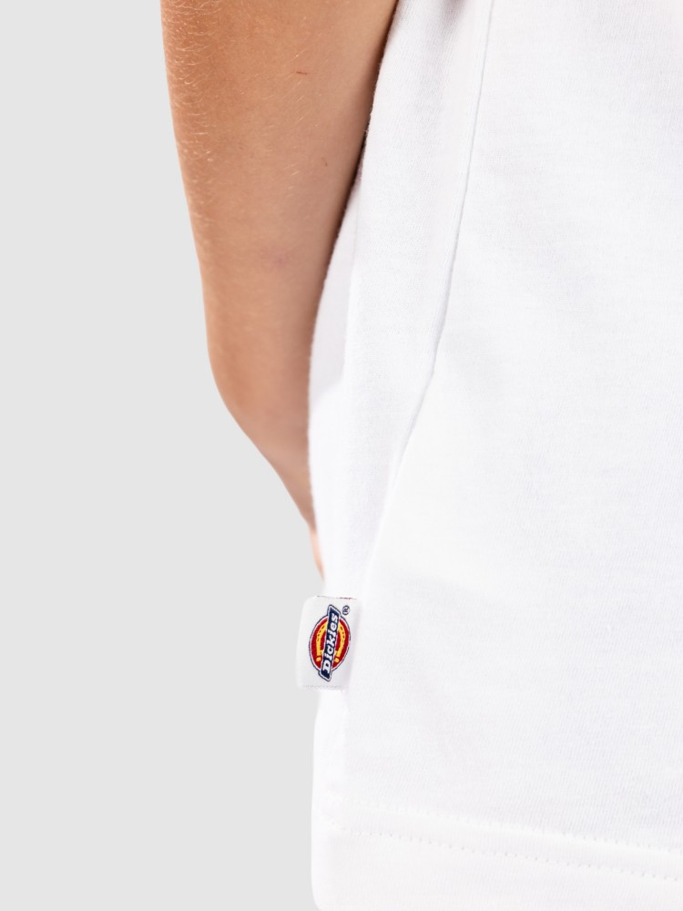 Футболка Dickies Mapleton Kids T-Shirt, white — фото 3