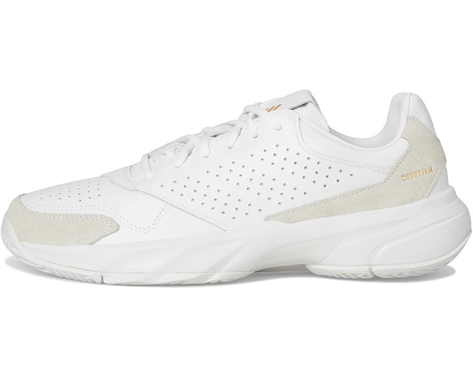 Кроссовки adidas Courtjam Control 3 Tennis Shoe, цвет White/White/White — фото 4
