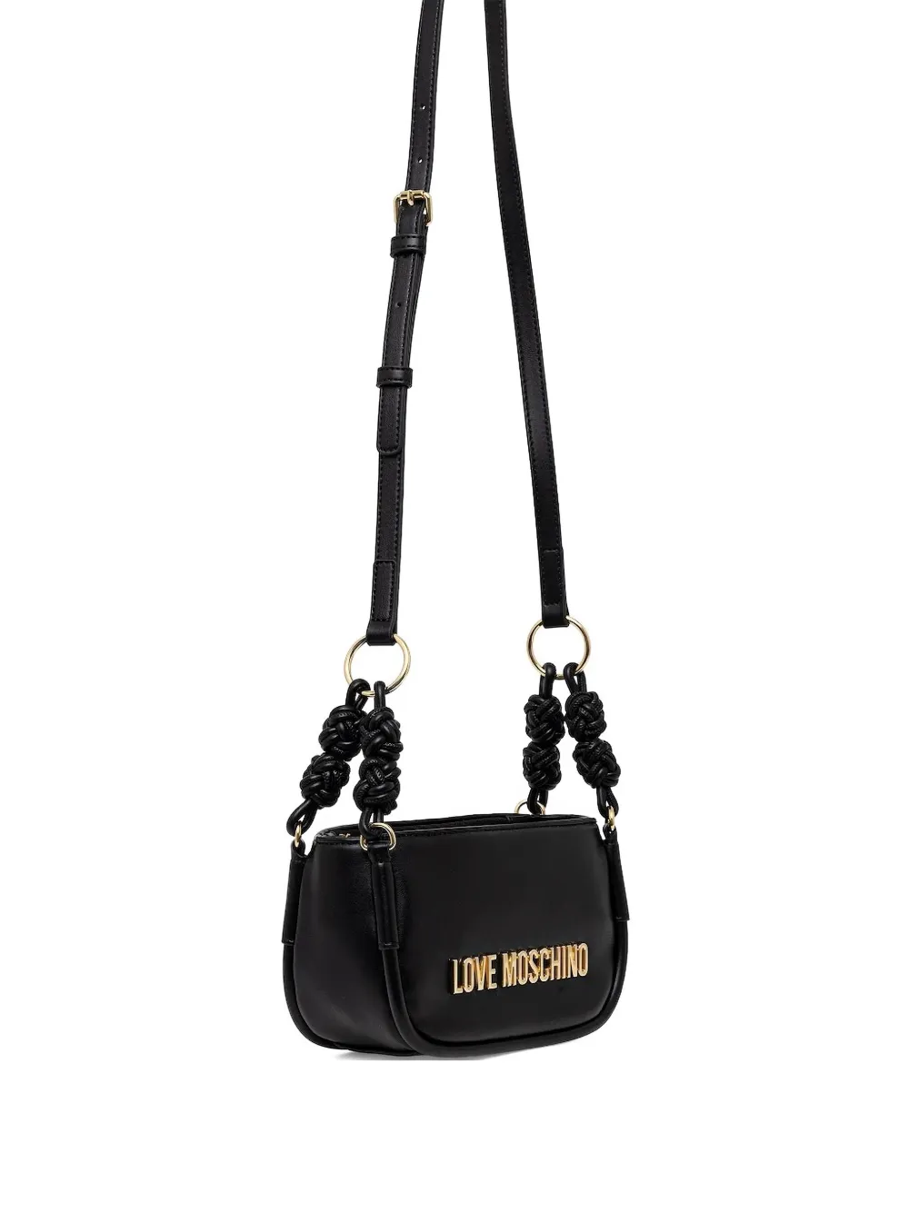 

Сумка через плечо с узлом Love Moschino, черный