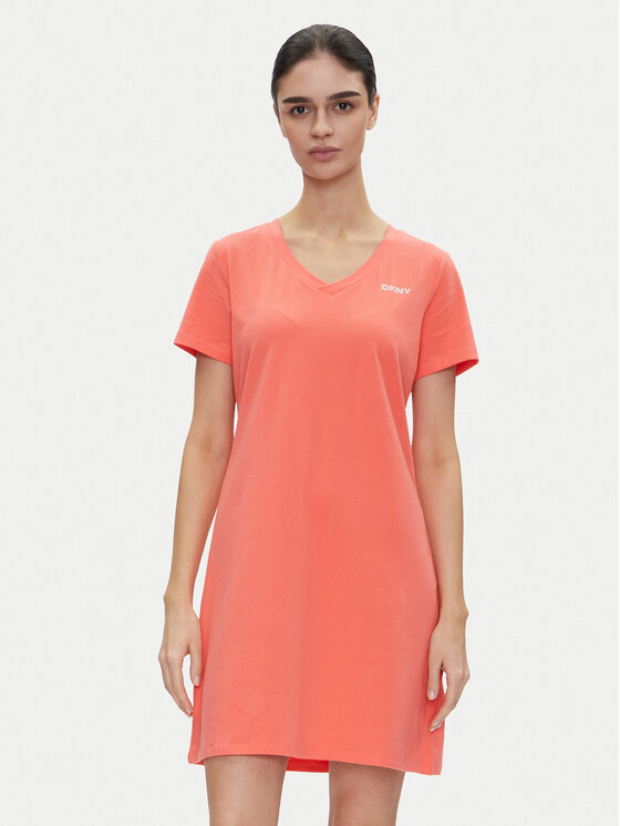 

Платье на каждый день стандартный крой DP5D4902 Dkny Sport, красный