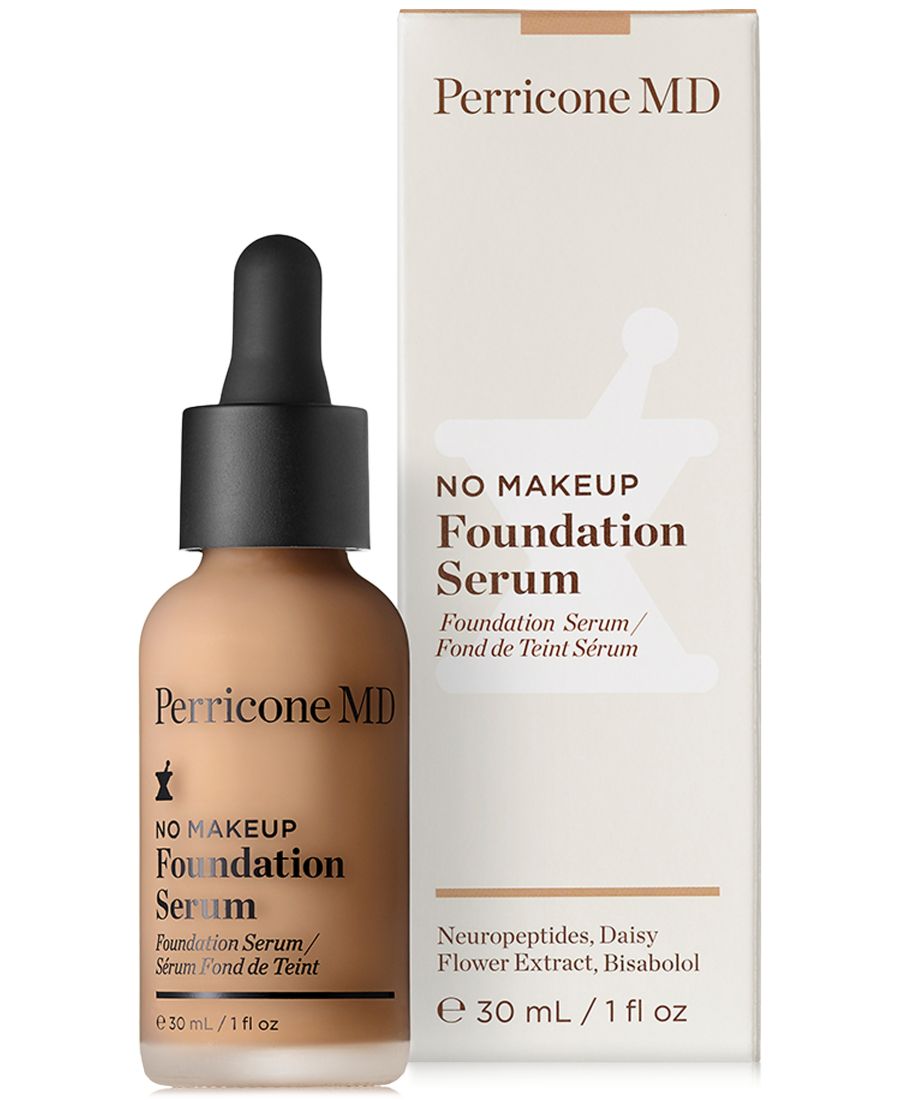 

Сыворотка-основа No Makeup Foundation Serum, 1 унция Perricone MD, бежевый