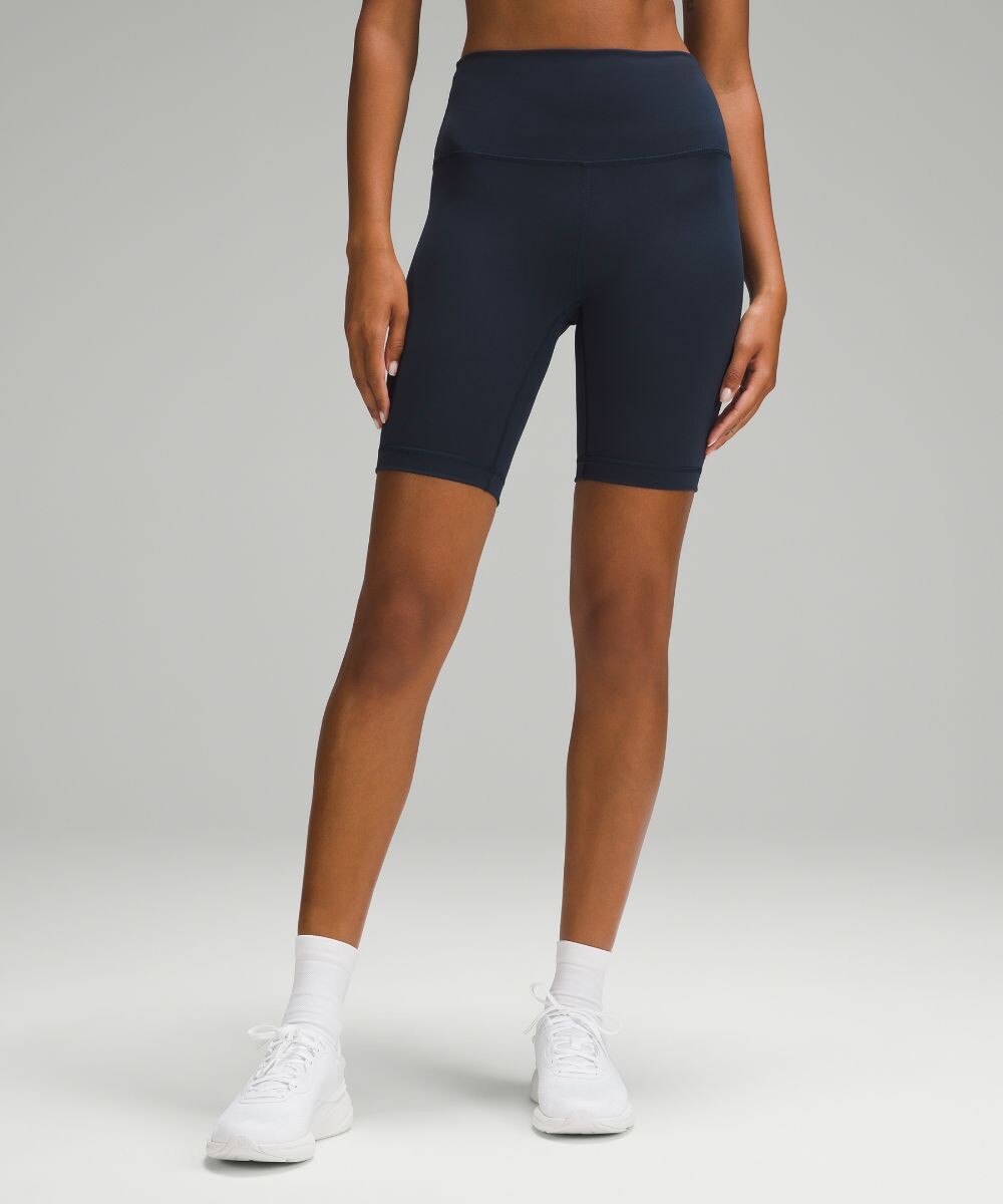 

Шорты Wunder Train с высокой посадкой Lululemon, нави