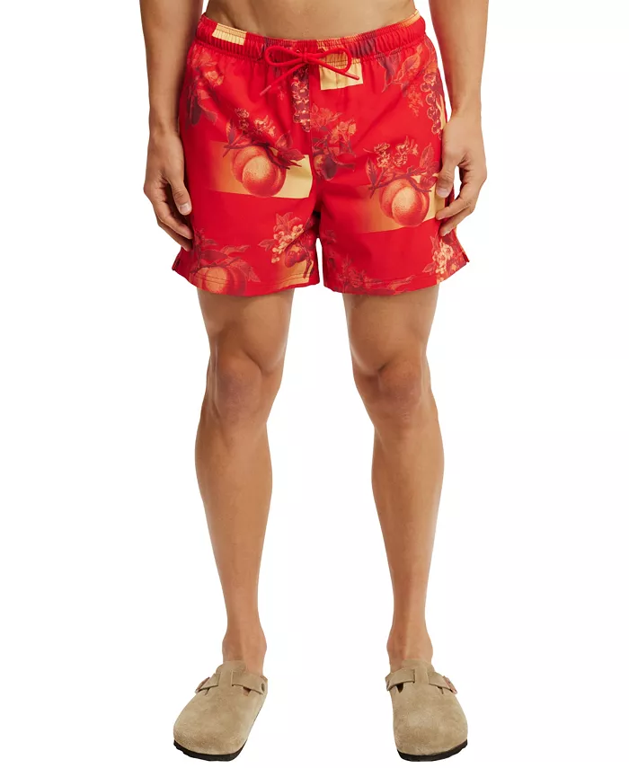 

Мужские эластичные плавки для плавания COTTON ON, красный