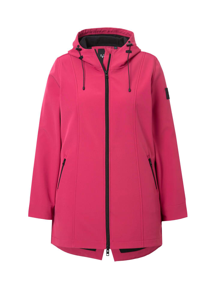 

Куртка софтшелл Ulla Popken, цвет granatpink