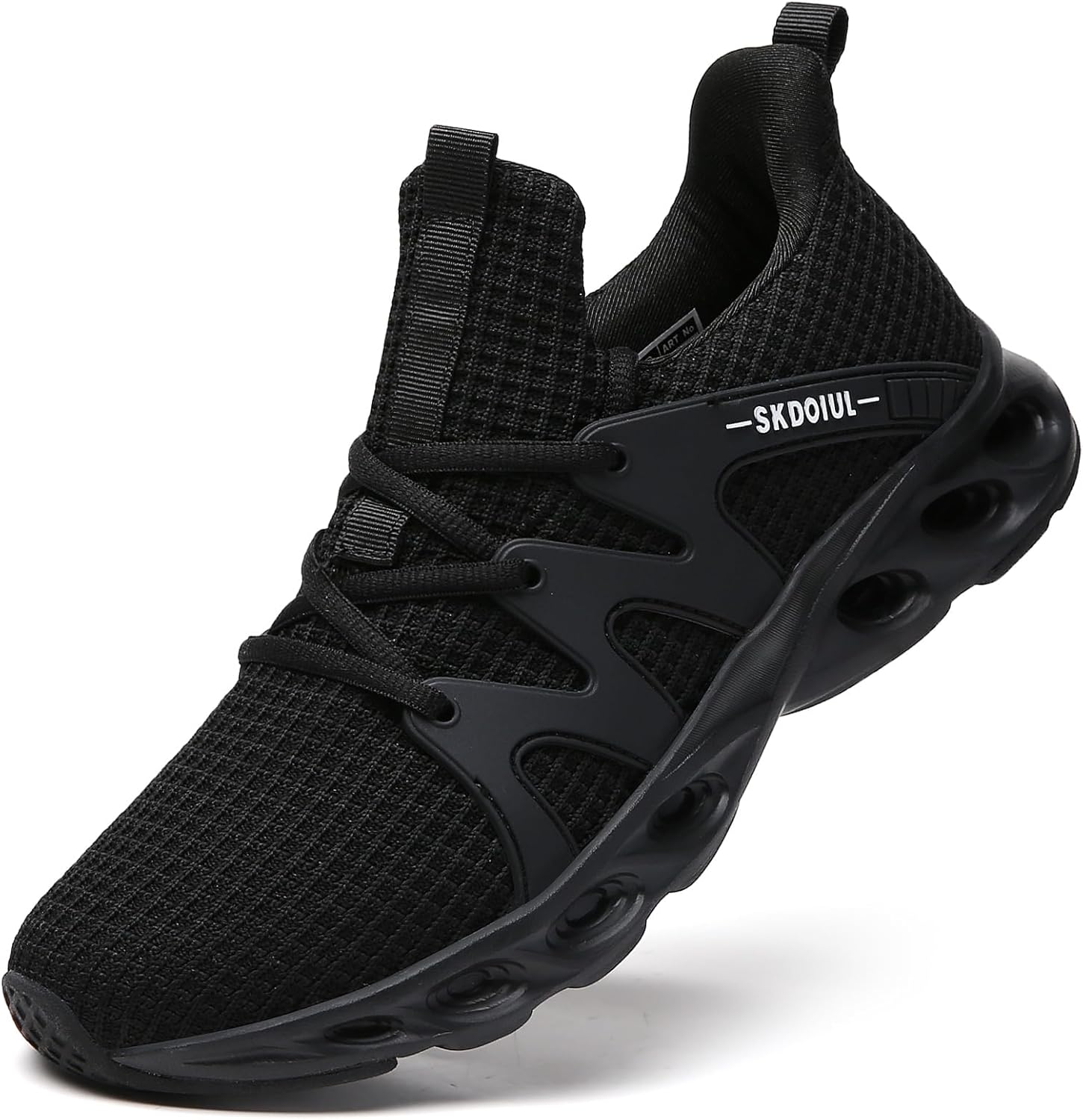 

Мужские кроссовки TSIODFO для бега, тенниса и повседневной ходьбы, черный