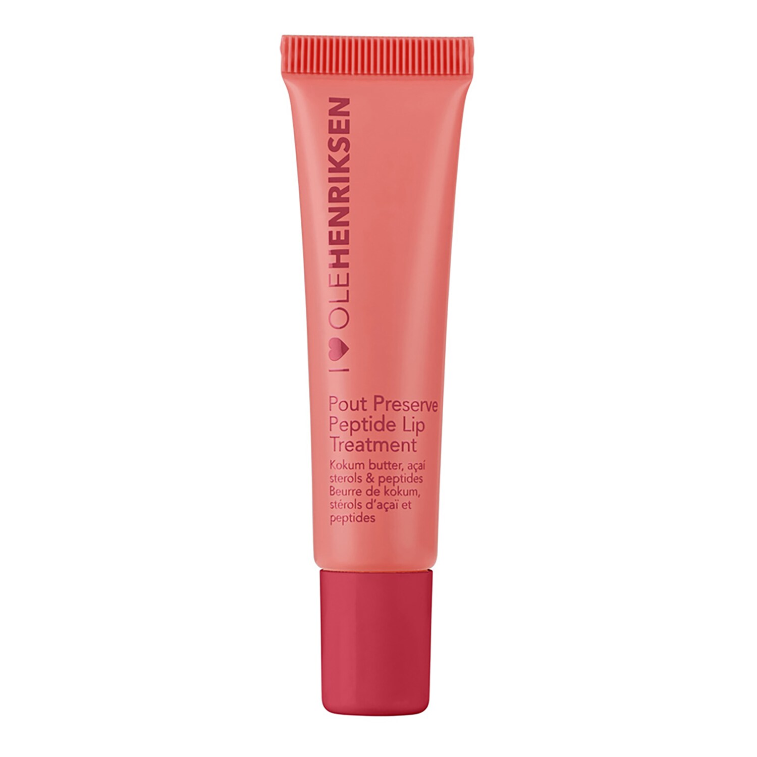 

Увлажняющий антивозрастной уход за губами Pout Preserve Lip Treatment Olehenriksen, Strawberry (12 ml)