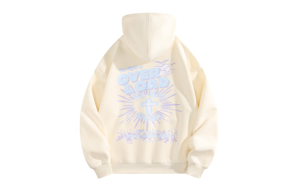 

Свитшот унисекс OXO OVERLOAD, Apricot (Hooded Fleece-Lined)