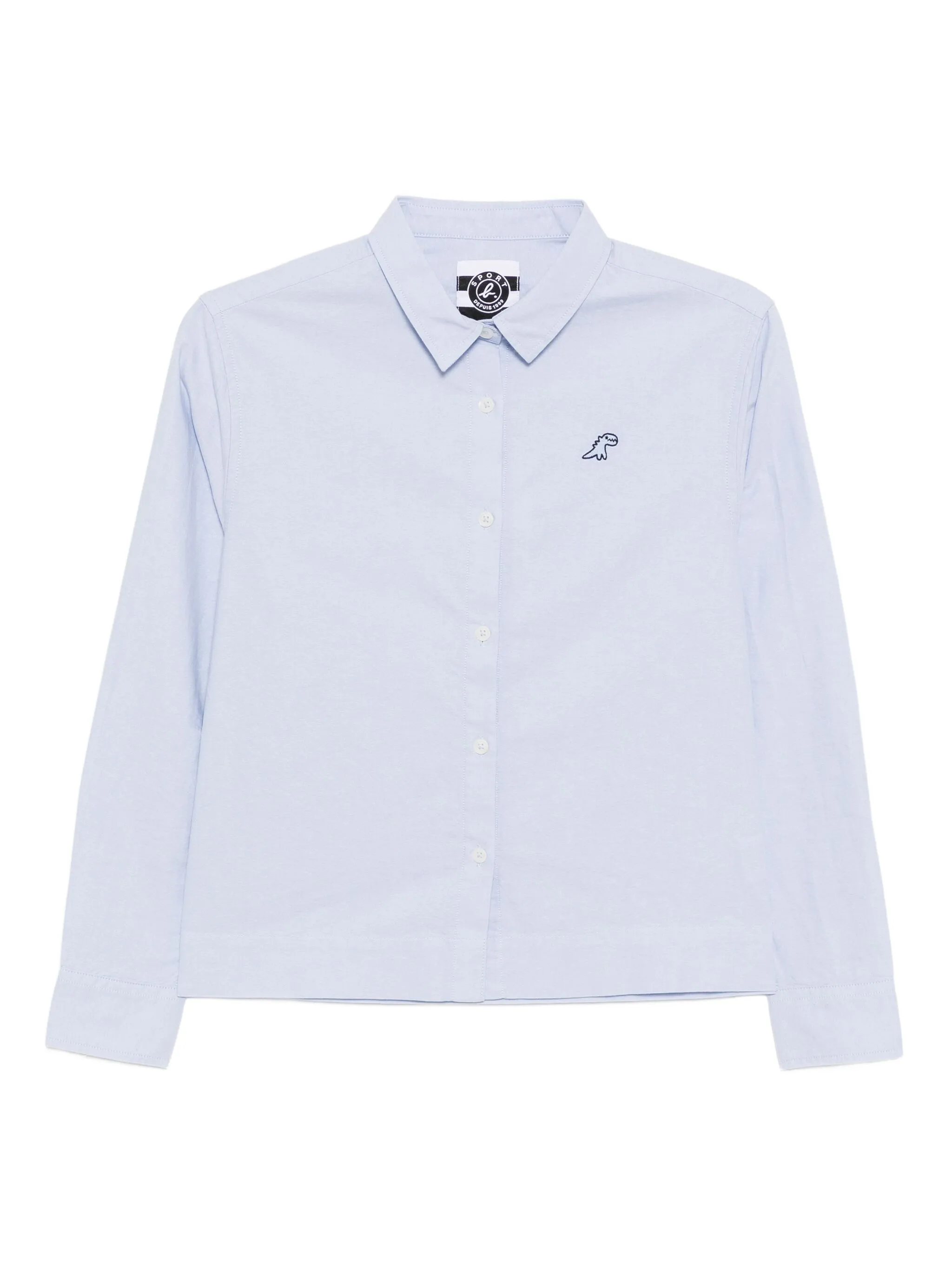 

Рубашка с вышивкой Dino Sport B. By Agnès B., синий