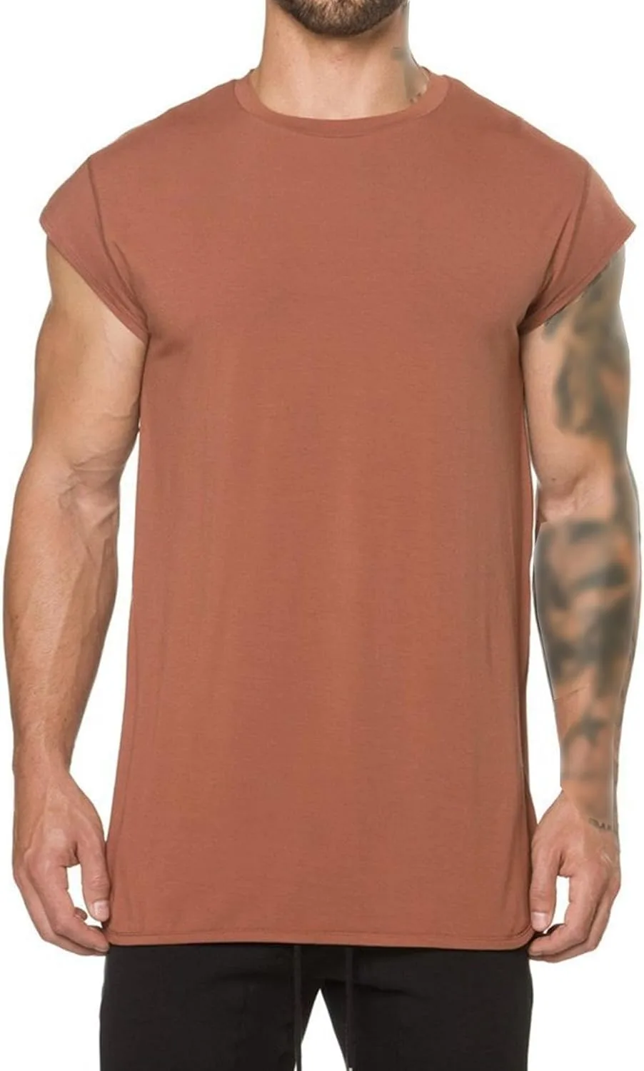 

Мужская майка-борцовка с круглым вырезом VgueElegc