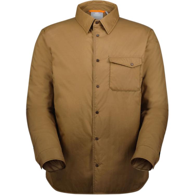 

Мужская рубашка Seon средней длины Mammut, темный sand