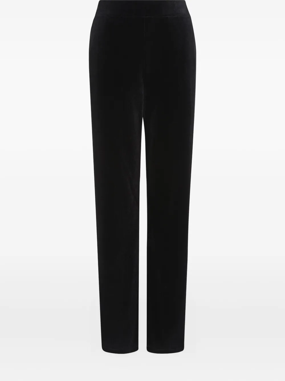 

Бархатные брюки EMPORIO ARMANI, черный