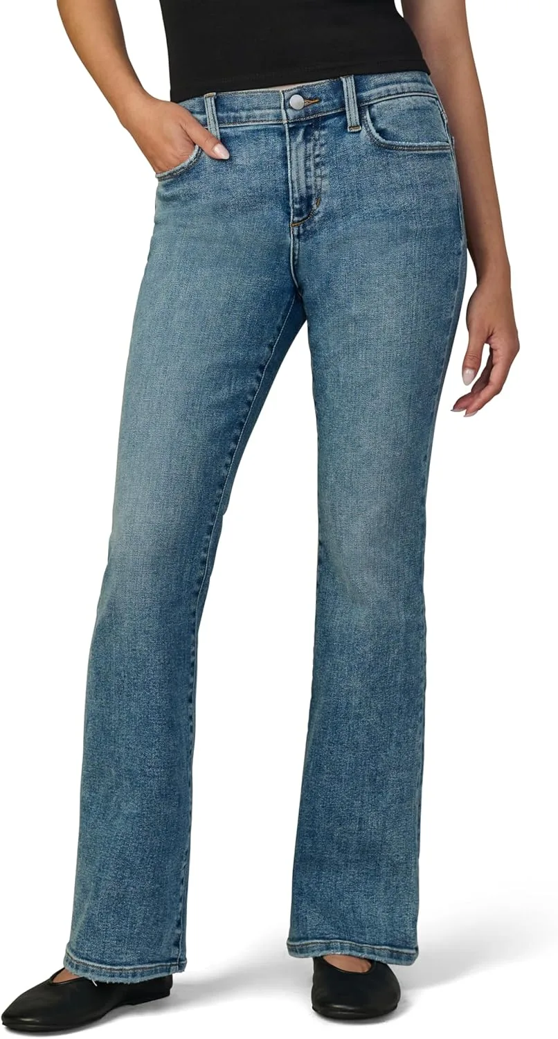 

Joe's Womens The Provocateur Petite Mid Rise Bootcut Jean