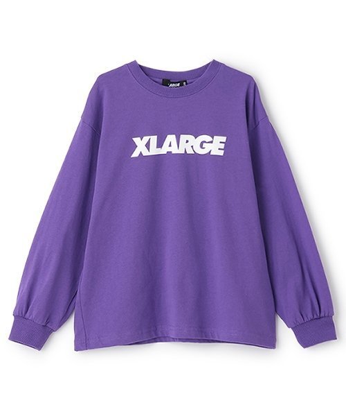 Футболка с длинным рукавом Logo & OG XLARGE KIDS, Purple — фото 2
