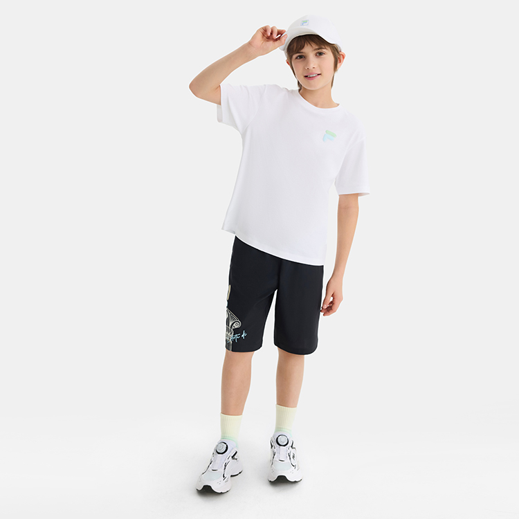 FILA KIDS Футболка x TIM LAHAN White Kids' — фото 4