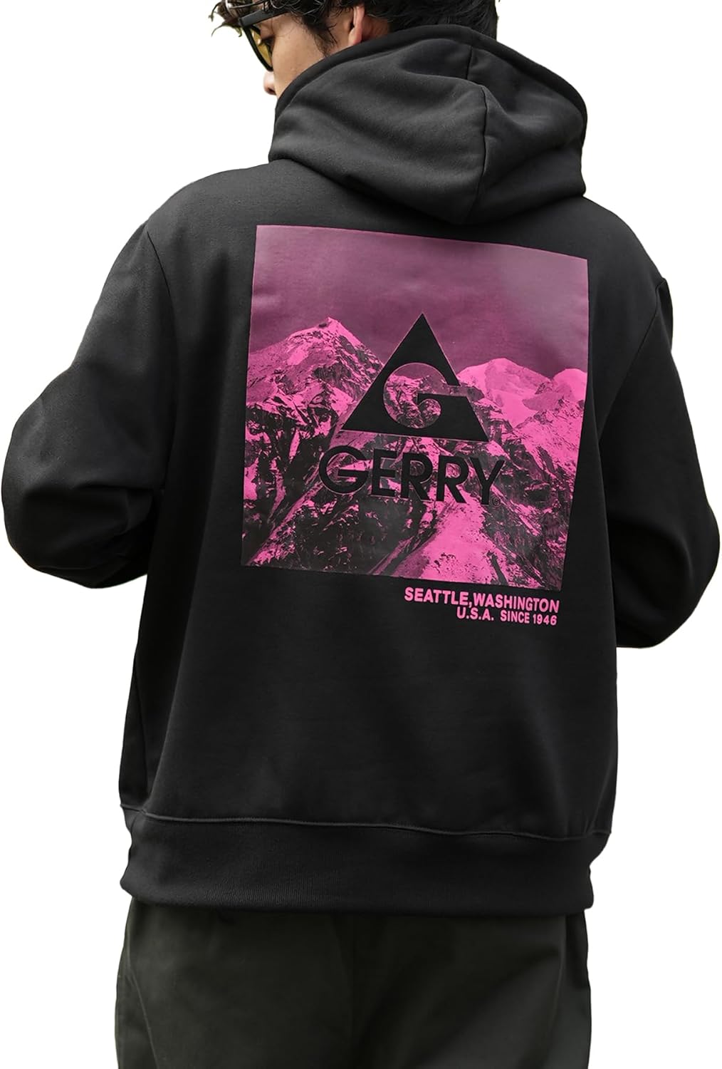 

Мужская толстовка с капюшоном Inprobes, GERRY, с неоновой надписью, логотипом MT Square, на флисовой подкладке Improves, черный