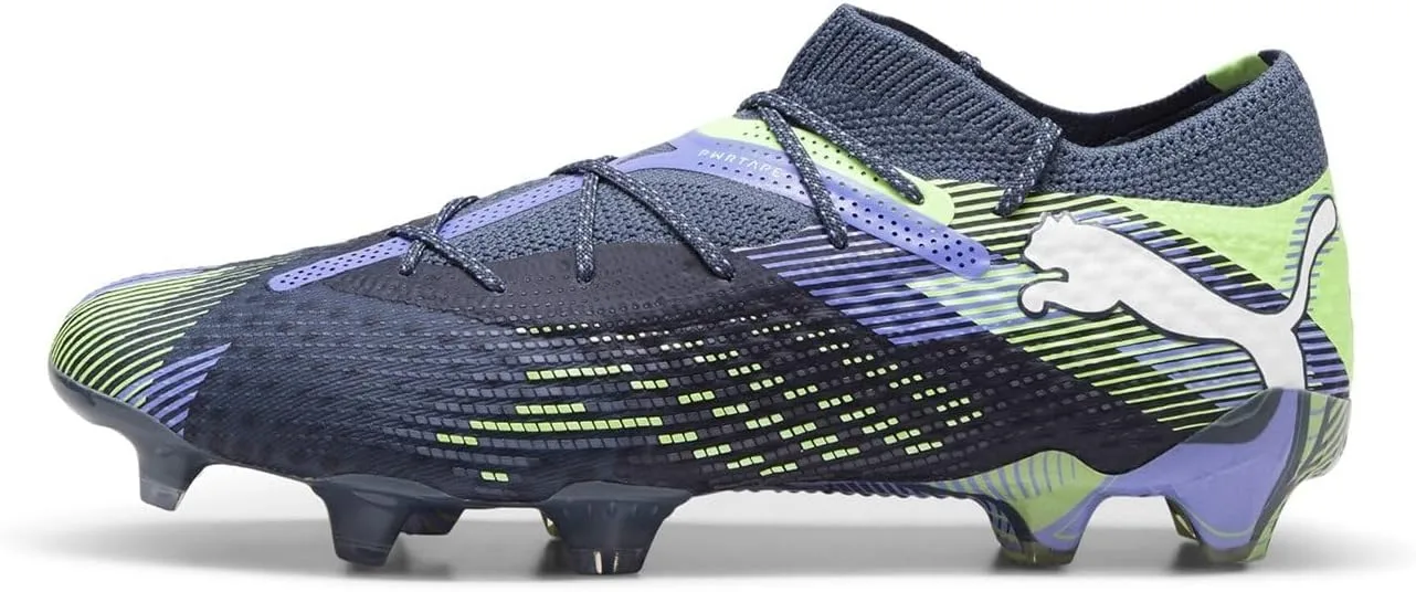 Кроссовки PUMA Future 7 Ultimate Low FG/AG Lights Out Унисекс, синий — фото 3