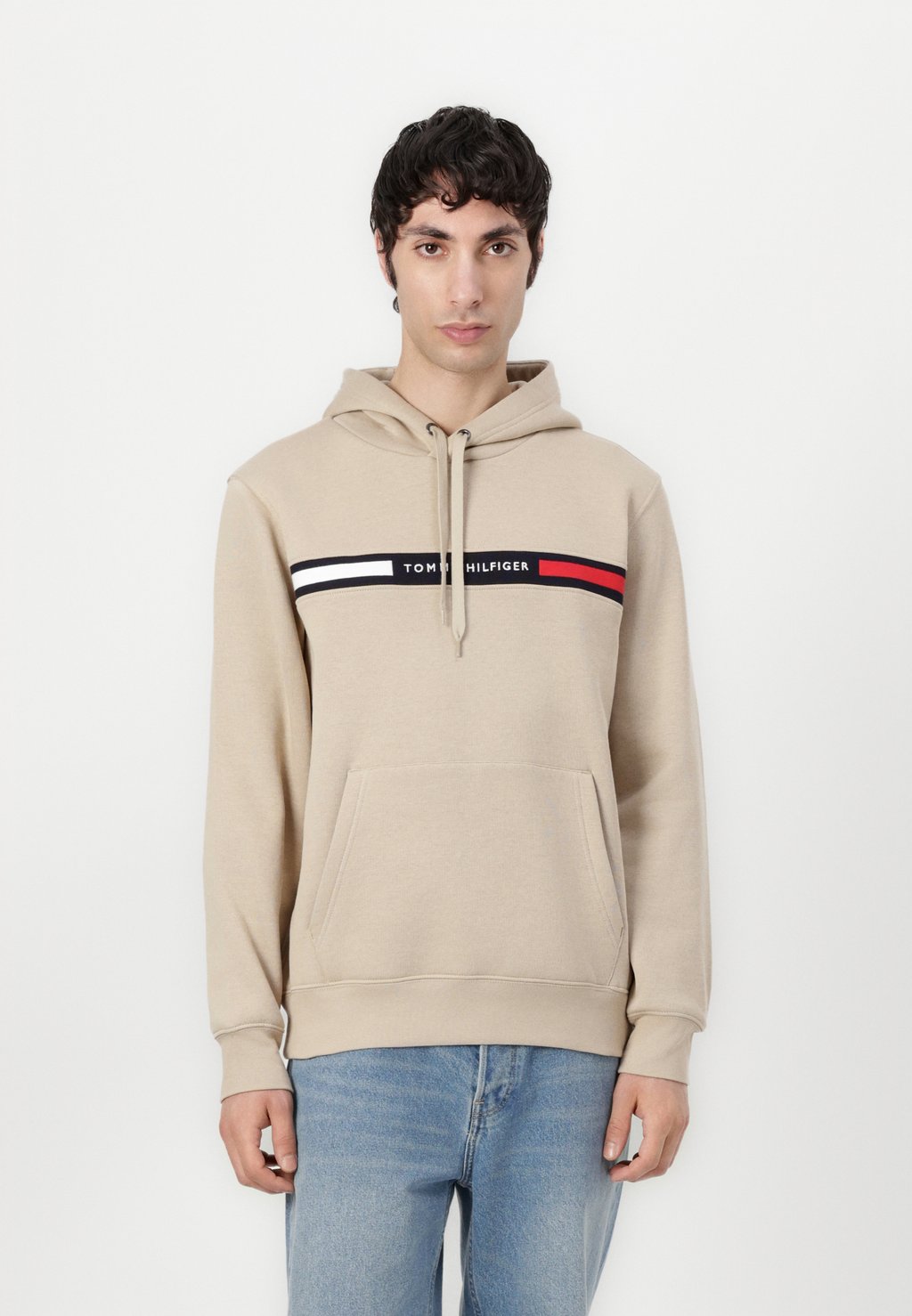 

Толстовка CHEST INSERT HOODY - Hoodie Tommy Hilfiger, бежевый