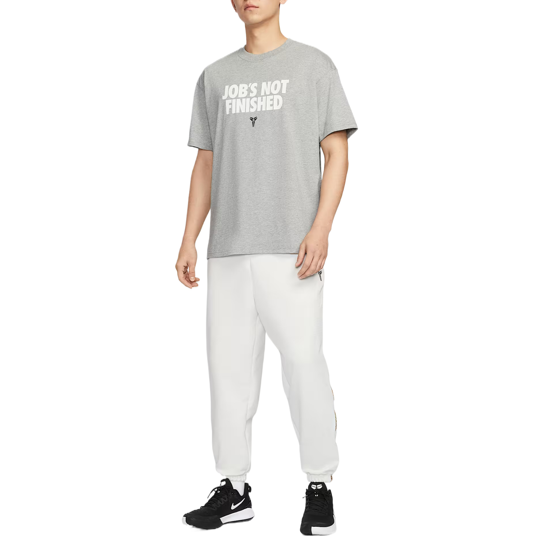 Футболка мужская тонированная темно-серая Toned Dark Gray Nike, темно-серый — фото 4